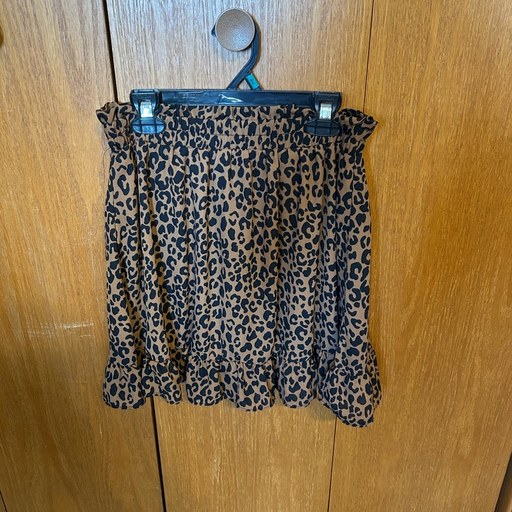Cheetah skirt